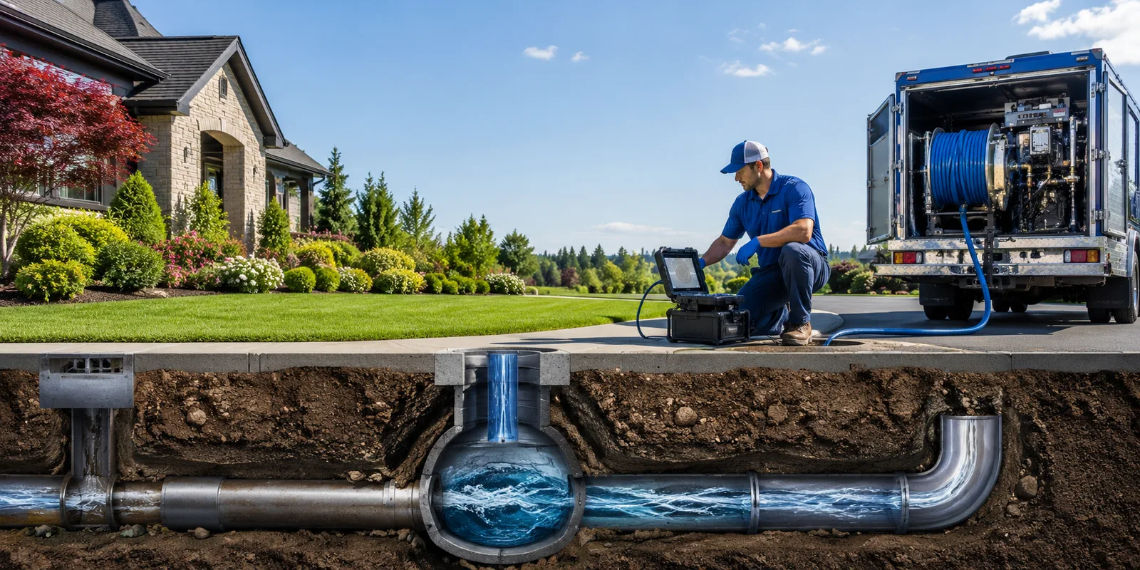 Drainage restoration information for Holly, MI